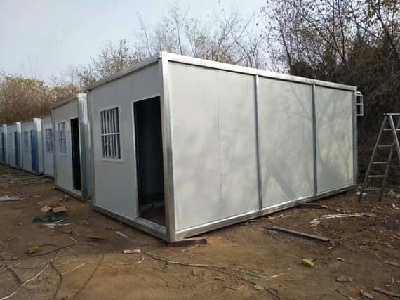 3米面開(kāi)門的住人集裝箱活動(dòng)房圖